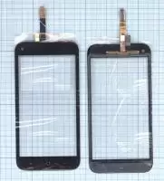 Сенсорное стекло (тачскрин) для HTC First PM33100, черный
