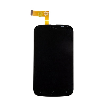Модуль для HTC Desire V T328w с тачскрином, черный