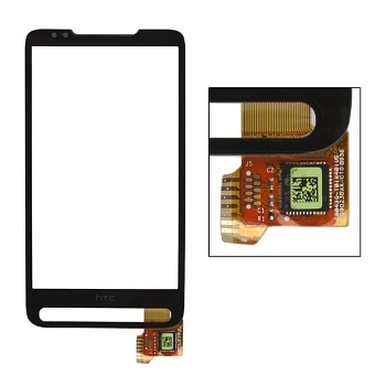 Сенсорное стекло (тачскрин) для HTC Touch HD 2 T8585, Е9193, Leo 100 под пайку