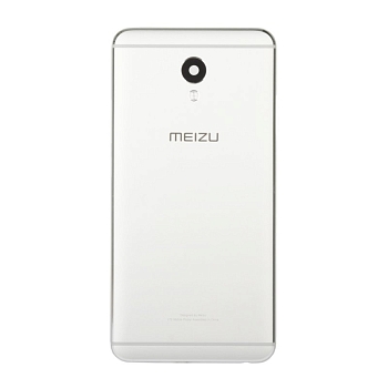 Задняя крышка корпуса для Meizu M5 Note, серебряная
